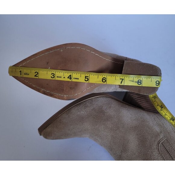 Marc Fisher Oshay Pointed Toe Women's Suede Bootie. Size 6.5M - Picture 7 of 9